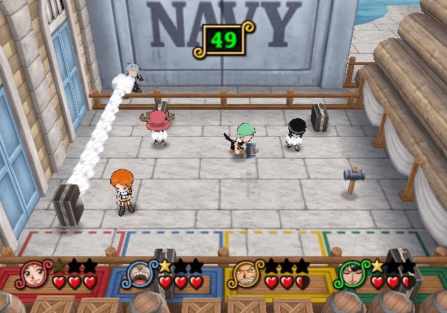 One Piece: Grand Battle Rush screenshot 5 for Gamecube